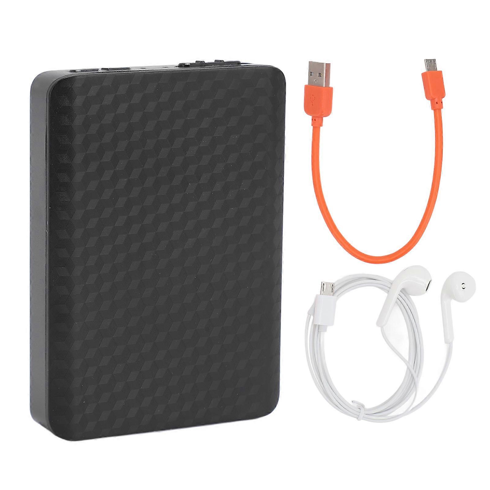 Digital Voice Recorder Noise Reduction Auto Recording Voice Activated Recording Device MP3 Recorder with Playback for Meeting 8GB