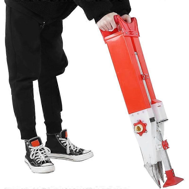 Fertilizer Precise Seeding Fertilize Accurately Portable Garden Push Seeder Depth Adjustable Operation Corn Planter