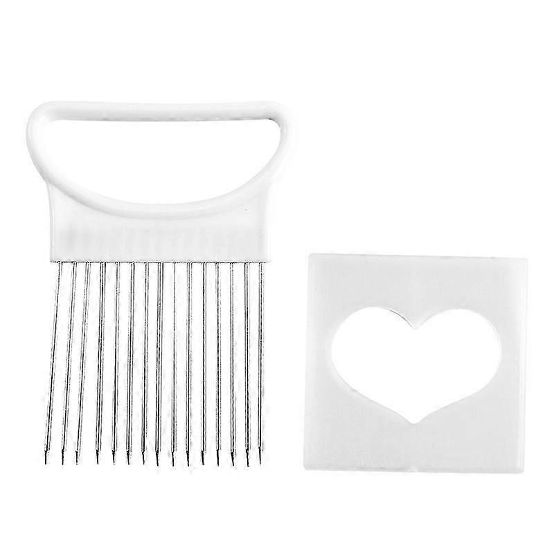 Onion holder with practical handle white