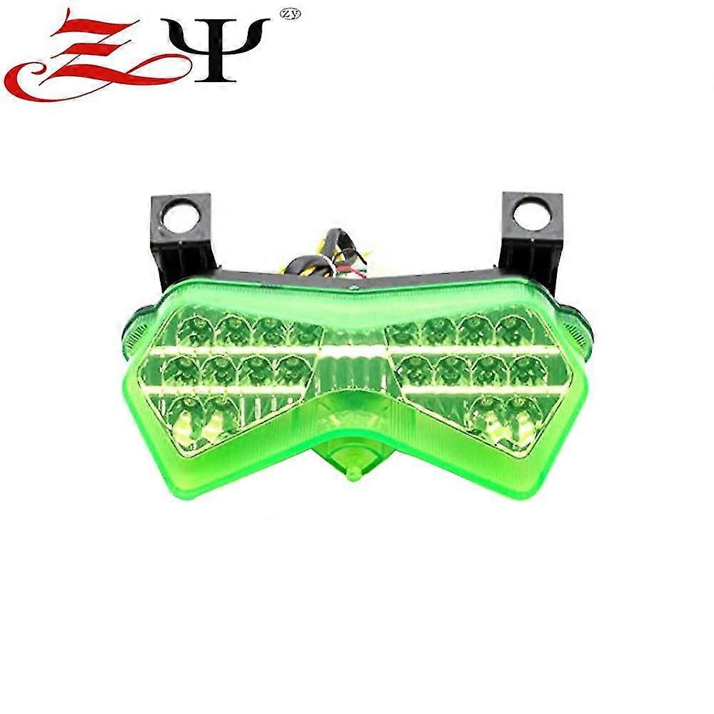 Applicable Motorcycle Kawasaki 636 Zx6r 03-04 Led Modified Brake Band Turn Signal Function Taillight