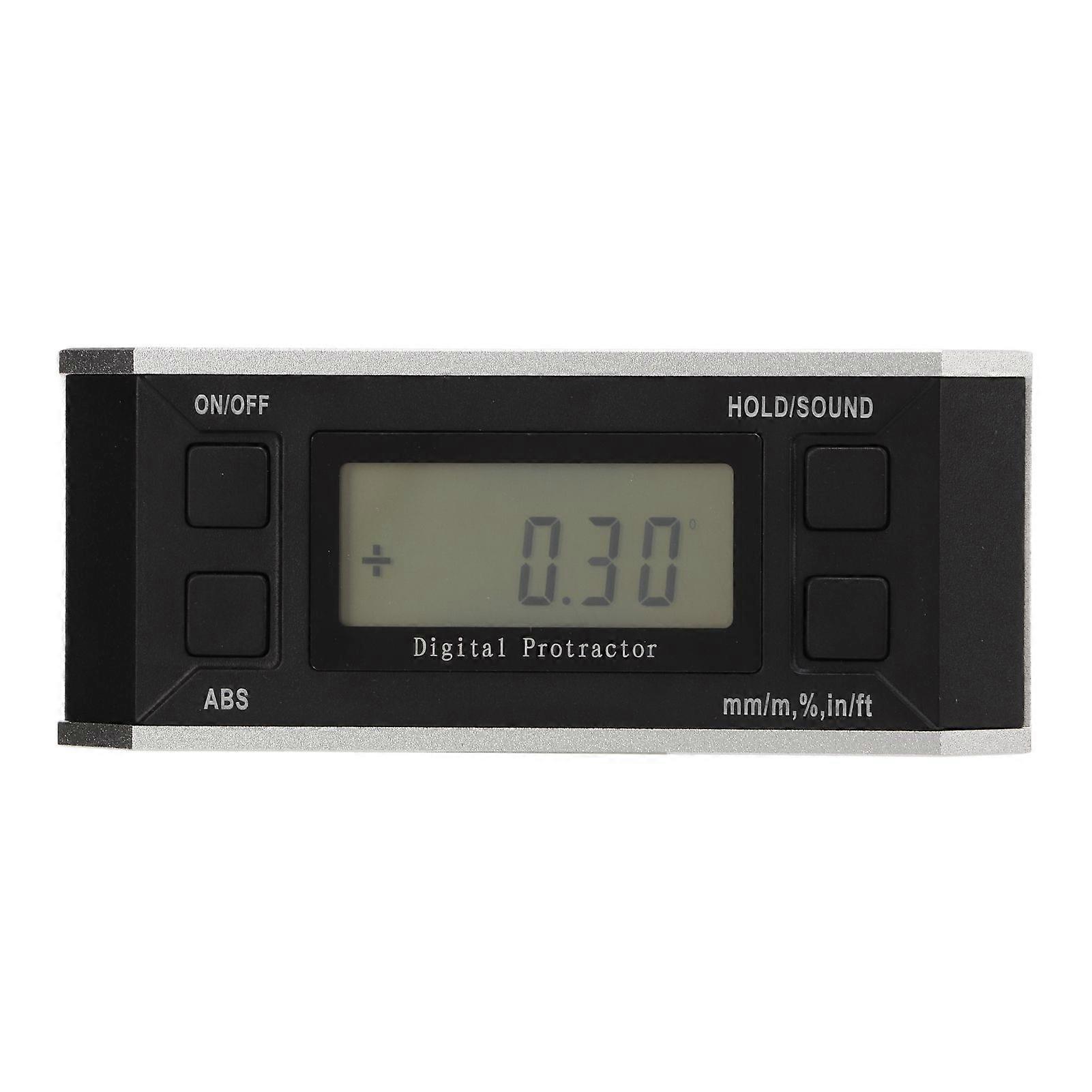 4x90 Digital Protractor LCD Electronic Inclinometer Angle Level Finder Level Angle Gauge Angle Measuring ToolNo Magnetic No Backlight