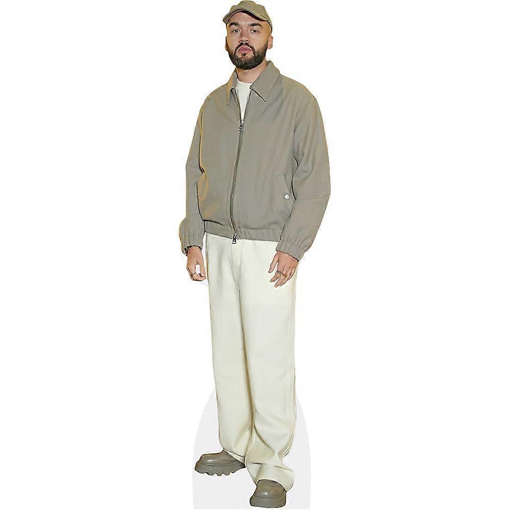 Olivio Ordonez (Witte Broek) Kartonnen Uitsnede (levensgroot OF mini formaat). Standee. Sta op.