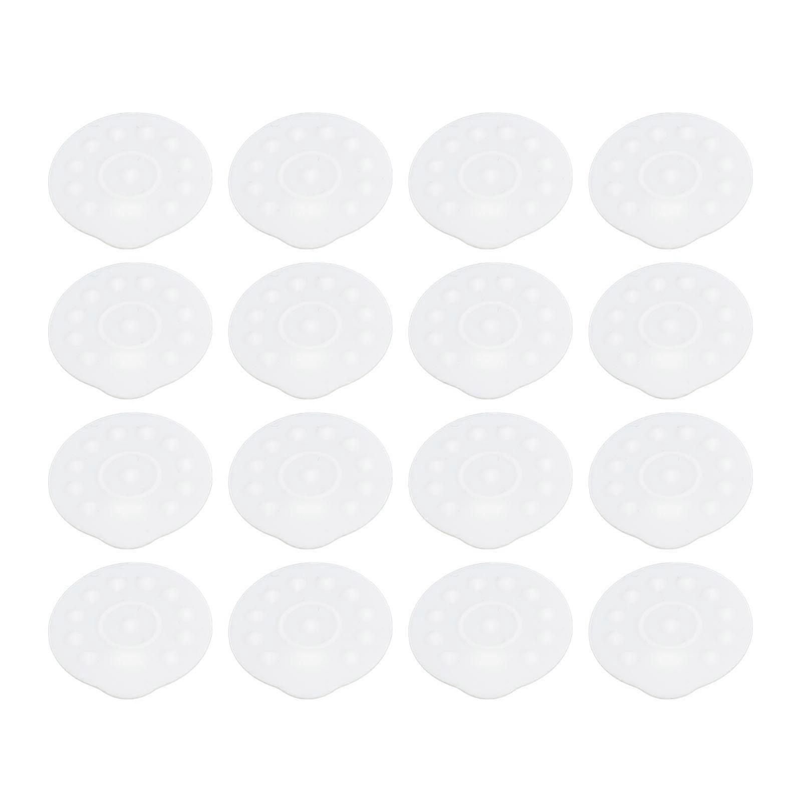 16pcs Breastpump Membrane Replacement Accessory Silicone Breastpump Diaphragm White