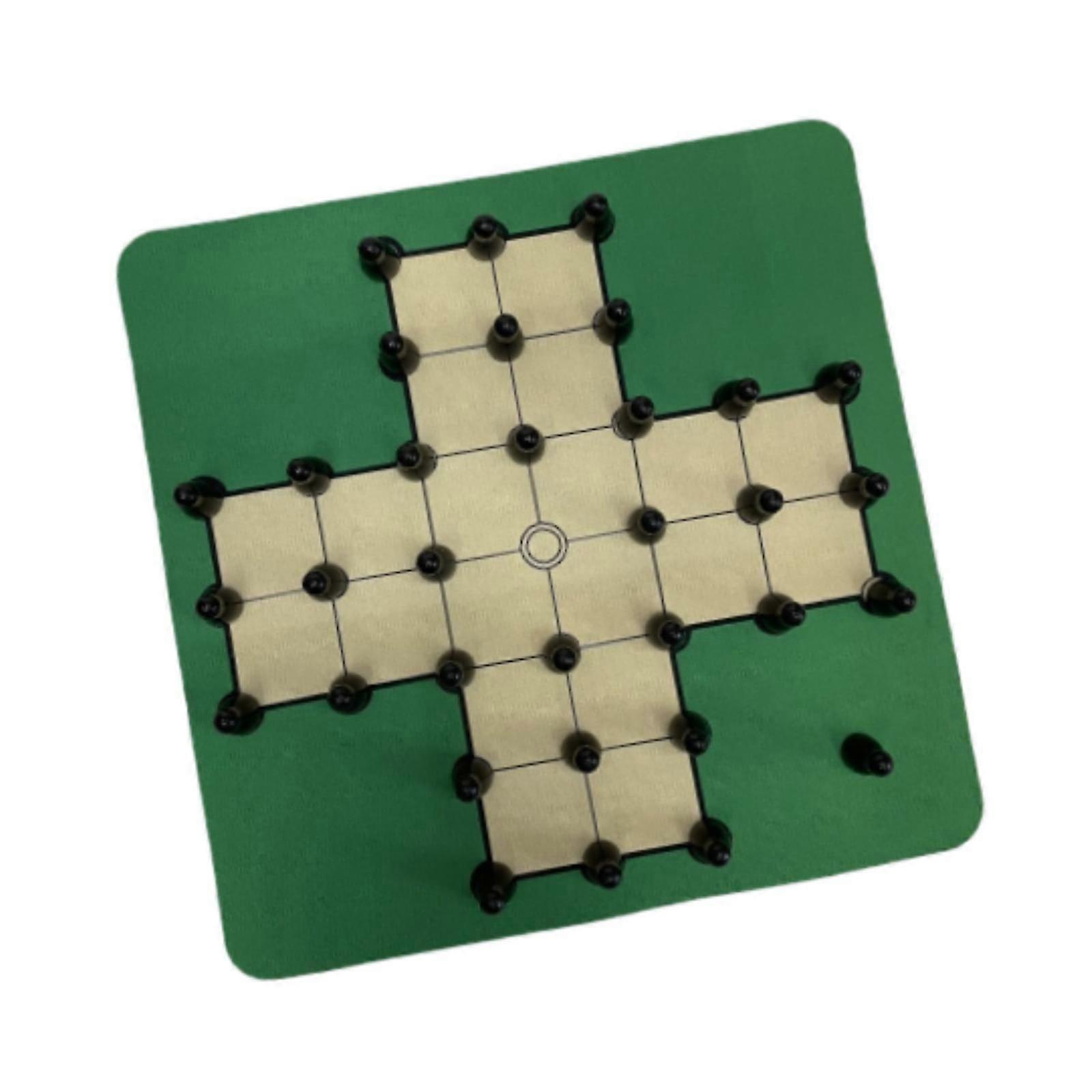 Solitaire Game Marbles Game Board Chess Classic Puzzle Boards Game for Teens