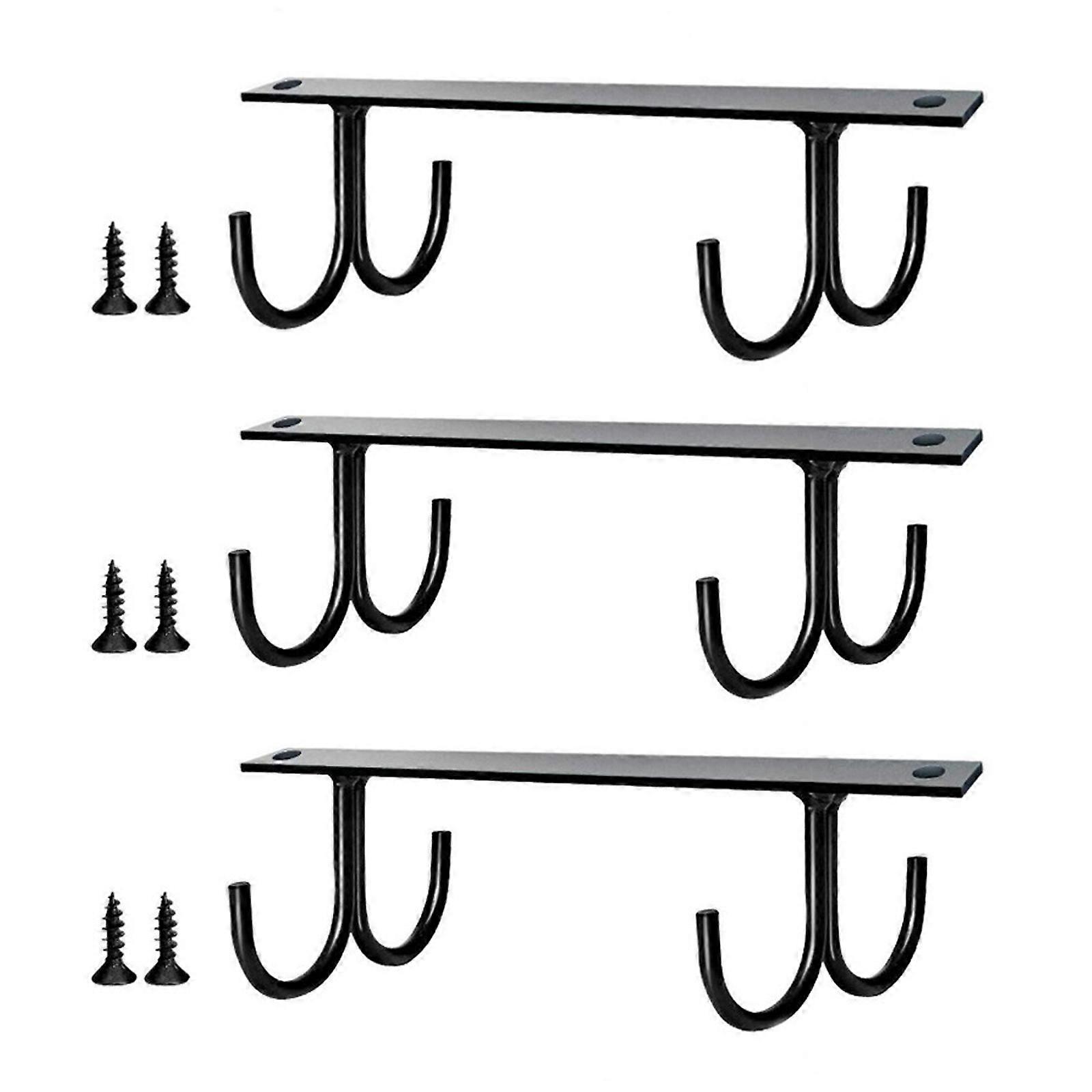 Under cabinet cup rack to display mugs, coffee cups and kitchen utensils