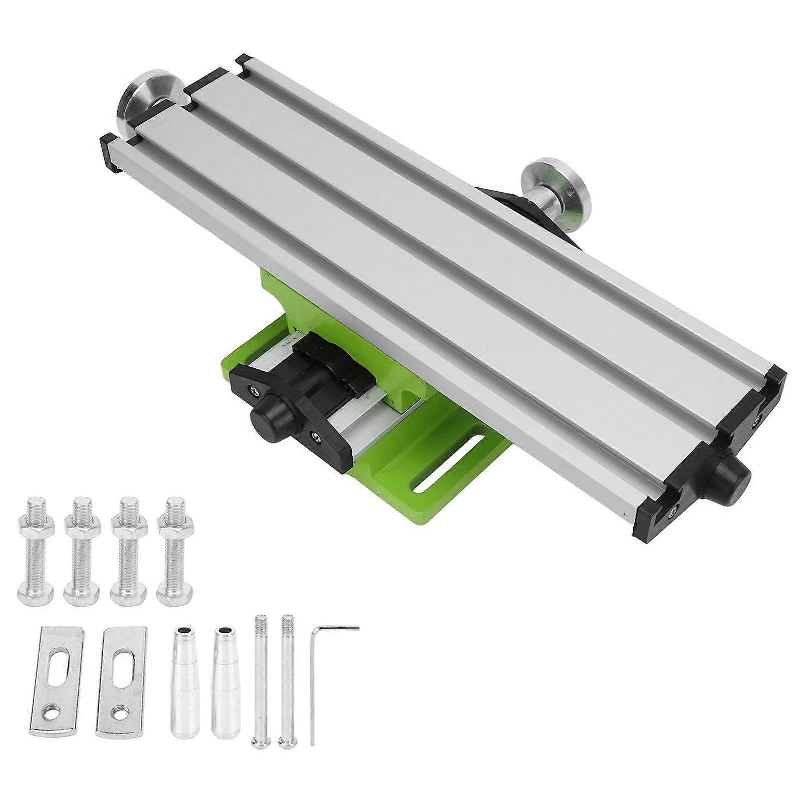 Cross Slide Table High Accuracy Mini Compound Drilling Bench Multifunction Milling Worktable