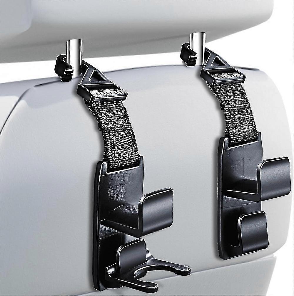 Car headrest hook wallet seat storage rack rear