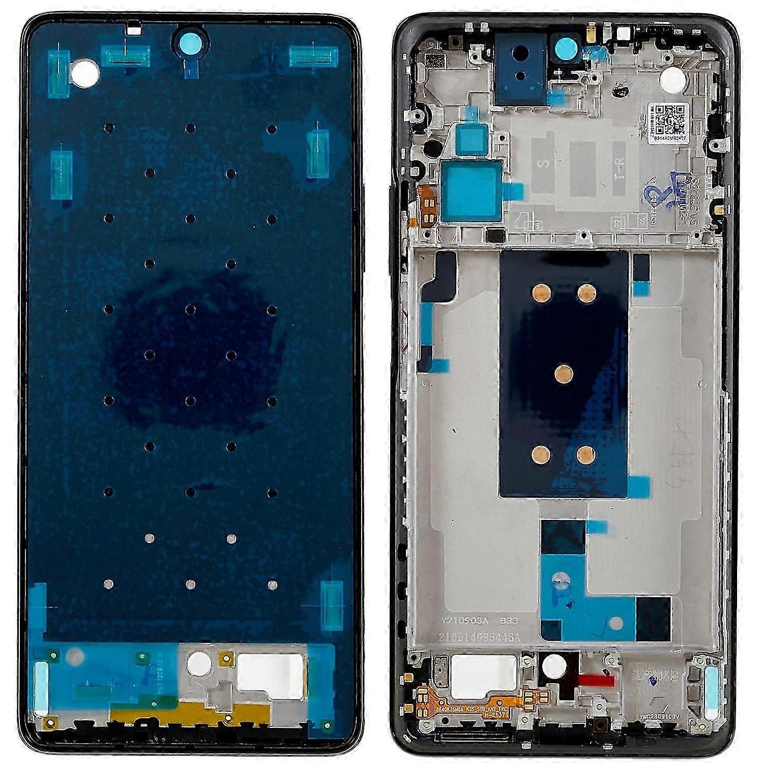 For Xiaomi 11T 21081111RG/11T Pro 2107113SG OEM Middle Plate Frame Replacement (A-Side)