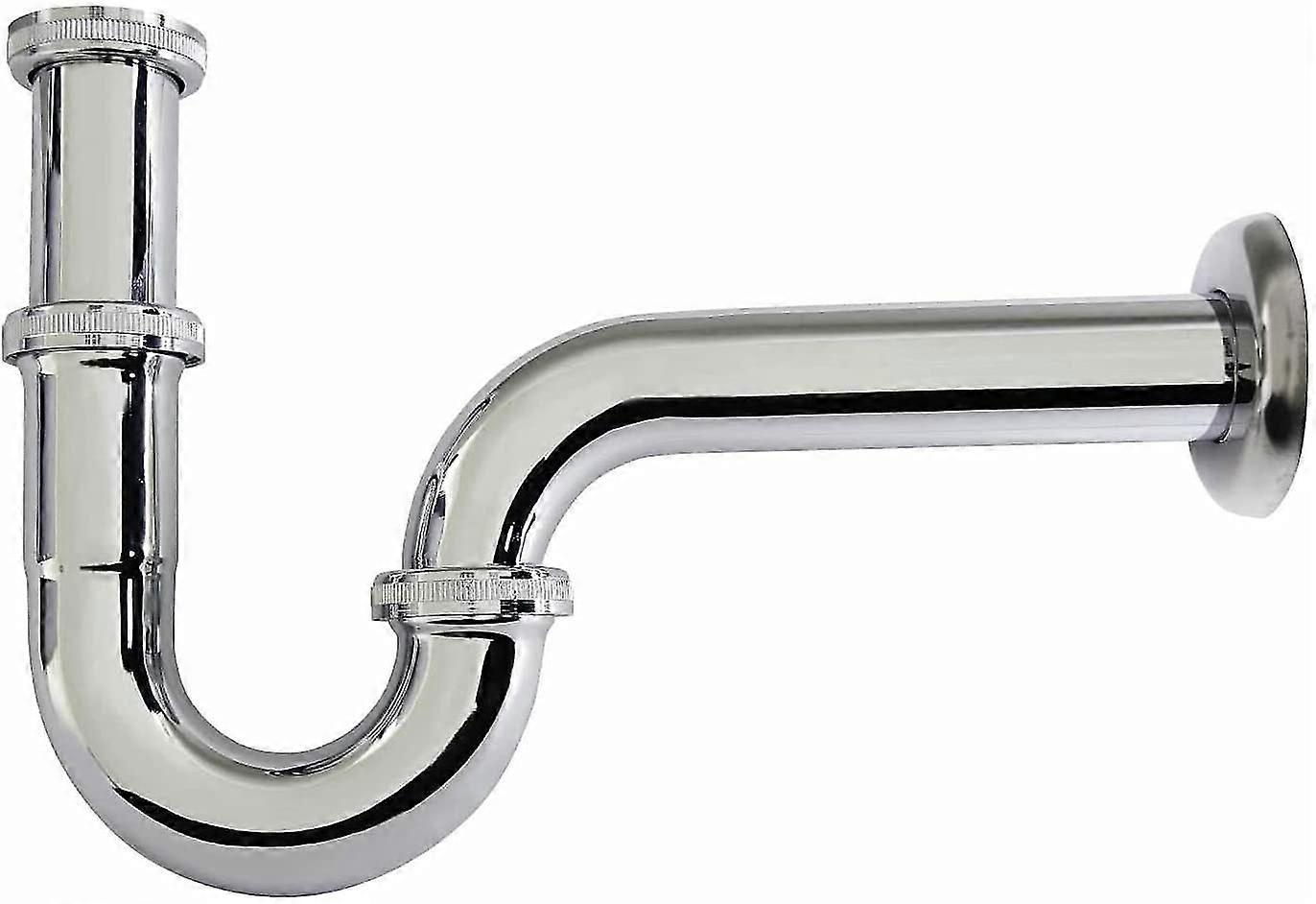 Sifon, Wastafel, Rvs Sifon, Pijp Sifon, Chrome Pijp Sifon