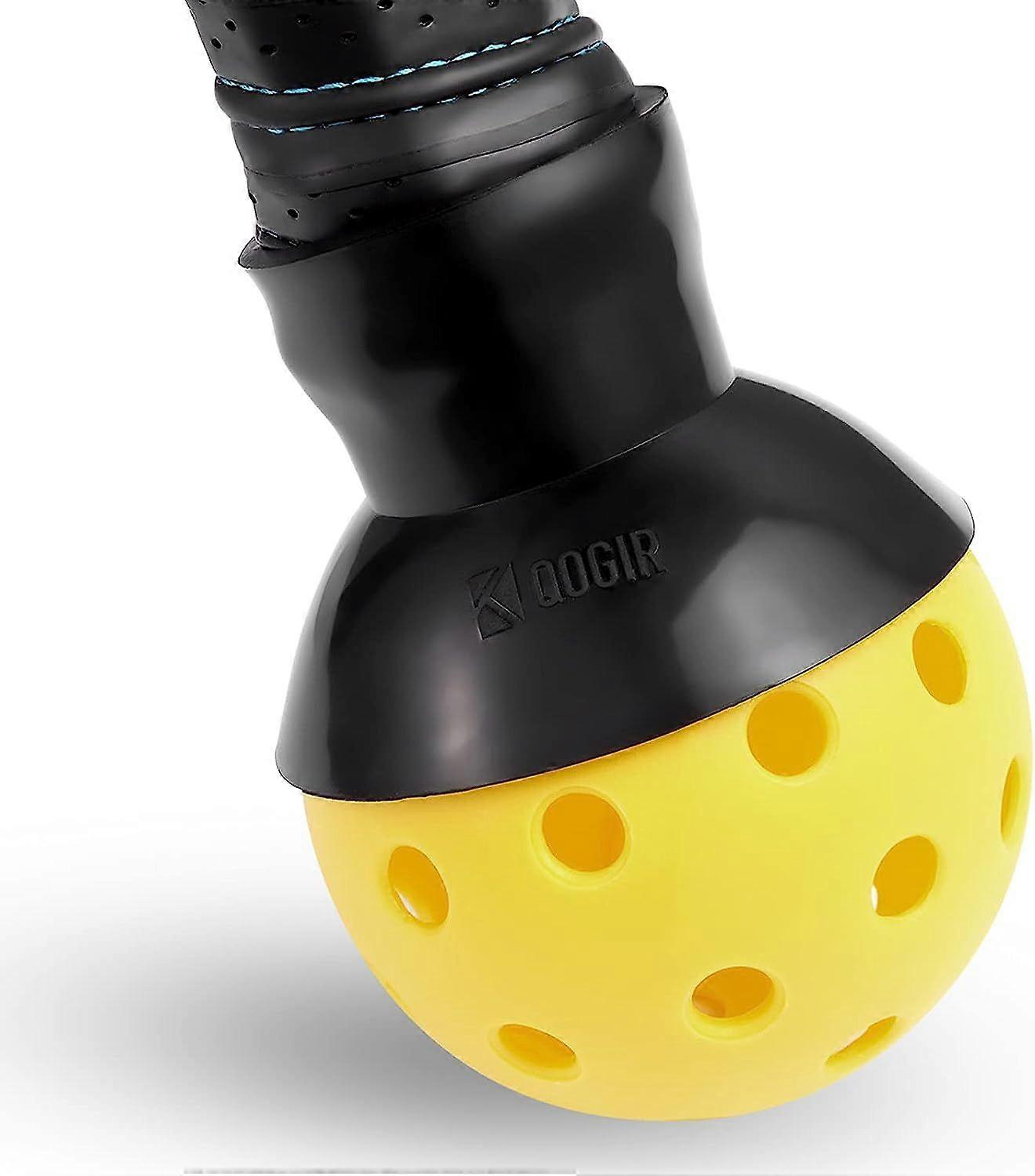 Pickleball Ball Retriever: Easy Pickleball Ball Accessory to Pick Up Pickleball Balls Without Bending Over, Attaches to Pickleball Paddle Bottom, Fits