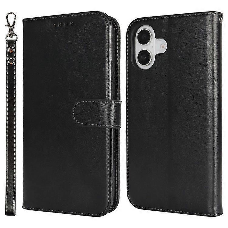 Compatible For iPhone 16 Plus Case R61 Texture Wallet Leather Flip Phone Cover