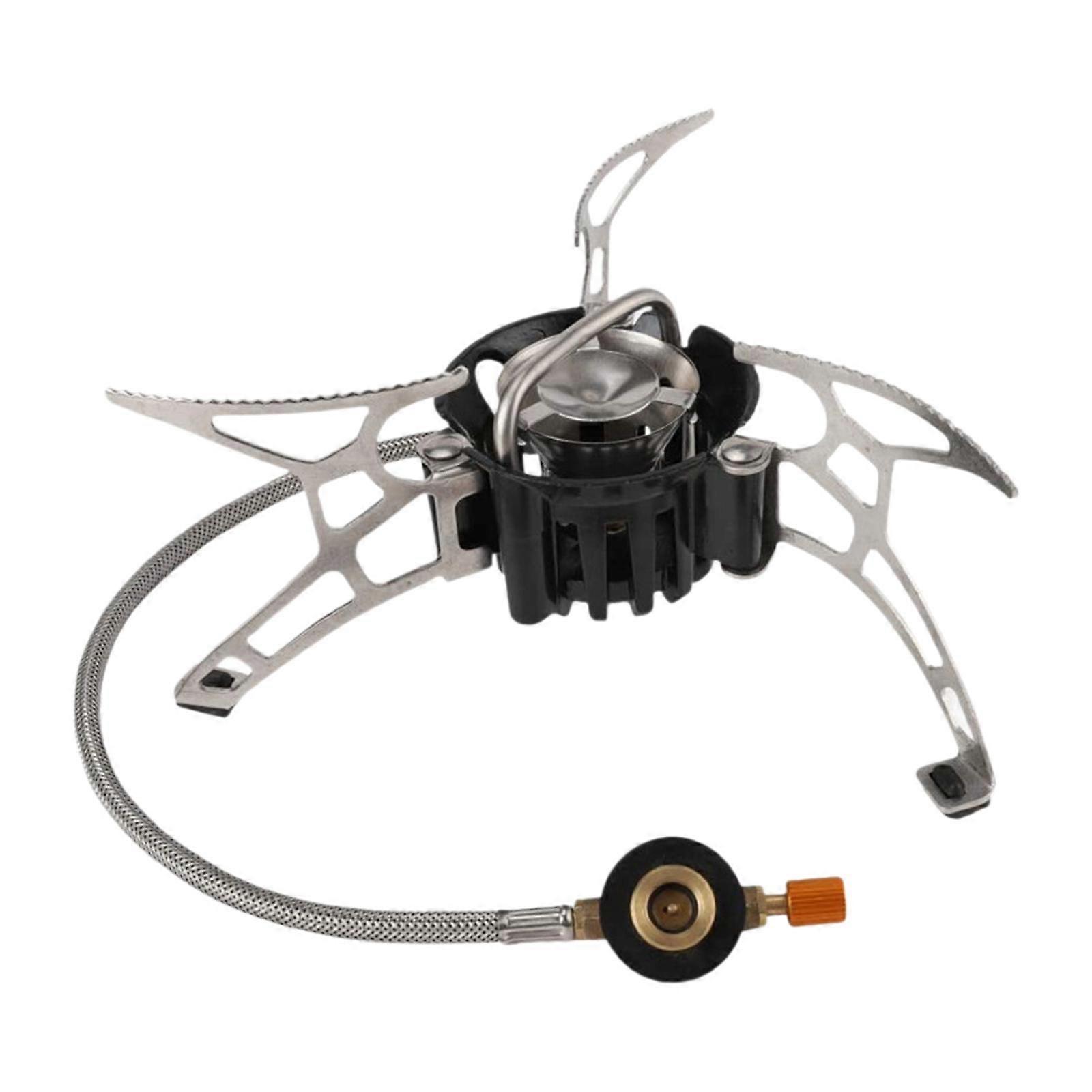 التخييم غاز الموقد الموقد فرن قابل للطي لشواء الصيد في الهواء الطلق