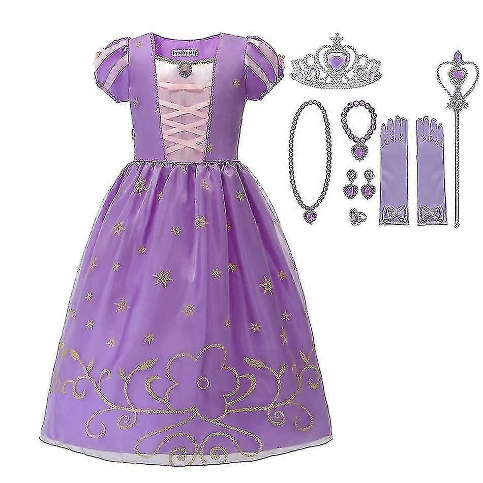 Mädchen Kinder Sofia Kleid, Weihnachtskleid Hohe Qualität