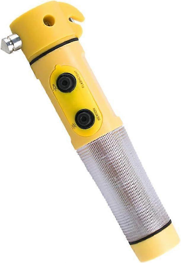 Multi-fuction Car Hammer Car Emergency Window Breaker and Seatbelt Cutter Car Escape Tool with Flash
