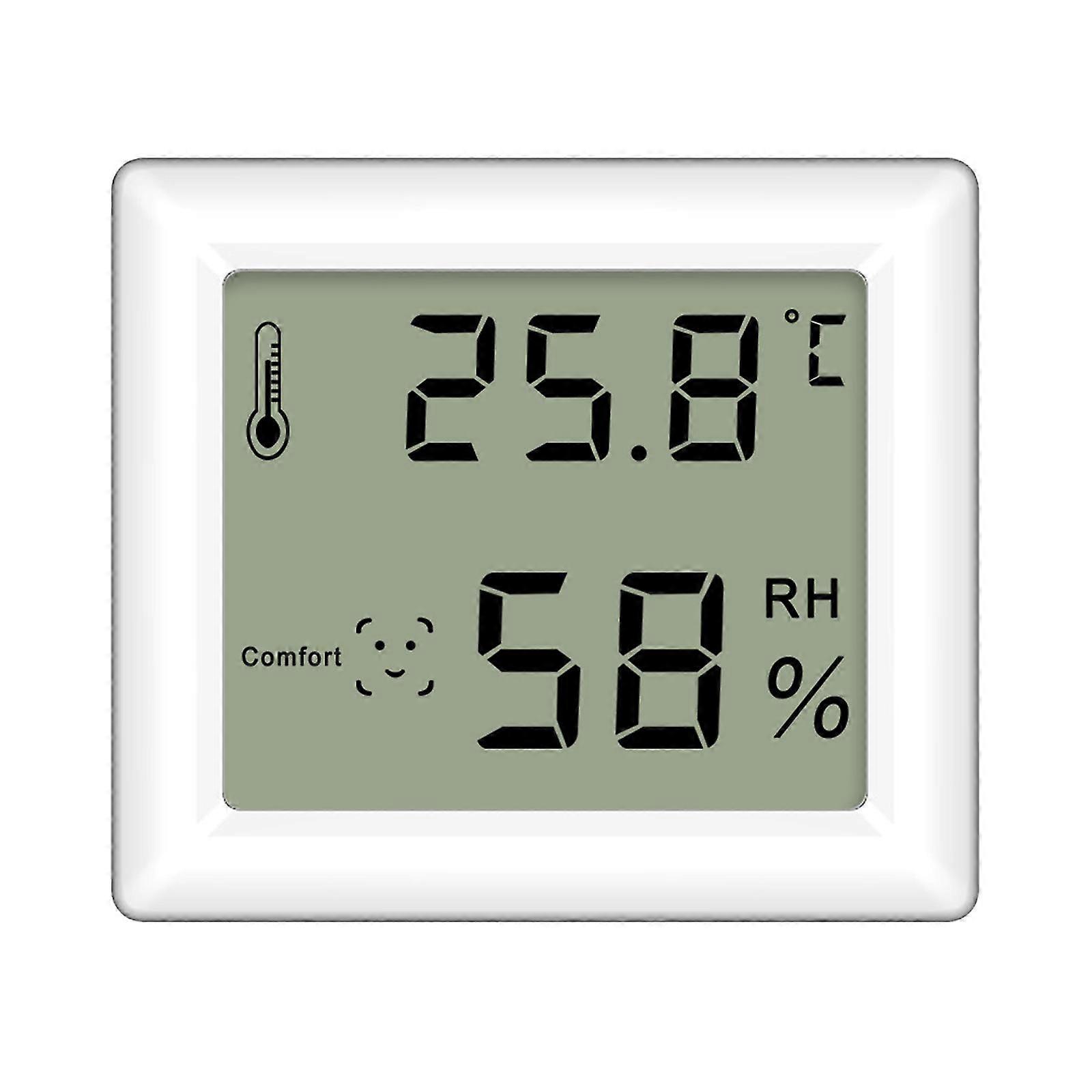 Indoor Hygrometer Thermometer Large Screen Display Desk Wall Magnetic