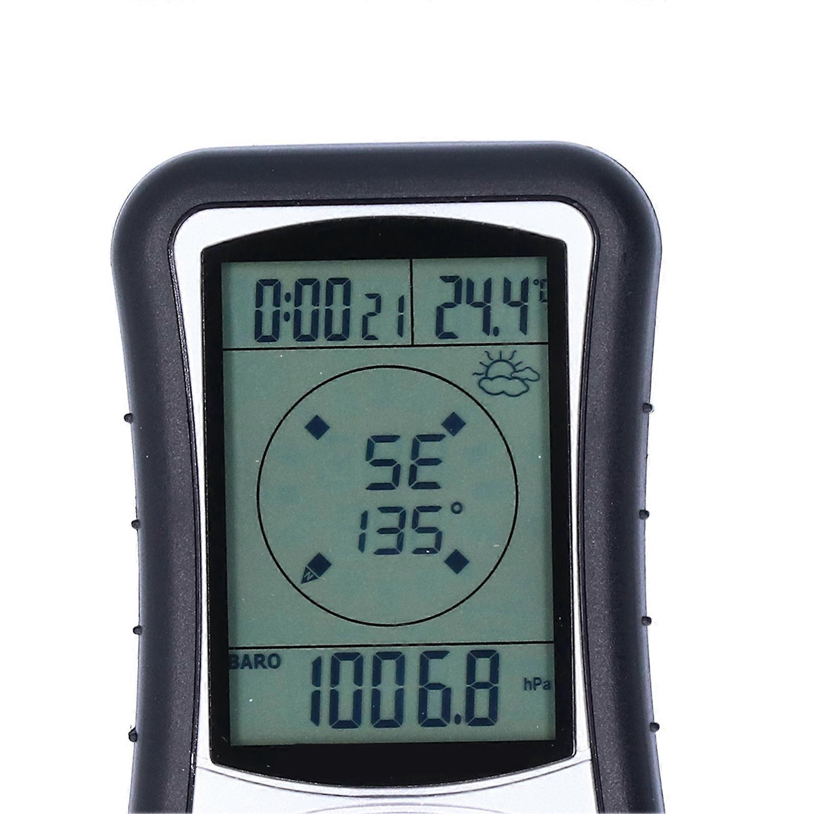 Multifunction Digital Altimeter, Barometer, Thermometer, Compass, Portable Outdoor Measuring Device