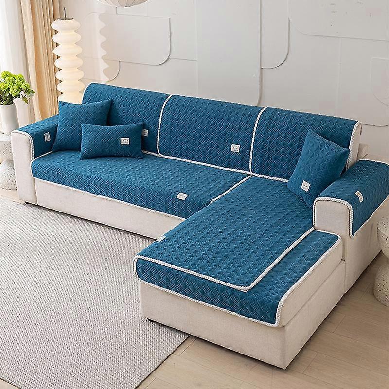 Chenille Sofa Cushion Four Seasons Universal Simple Modern Cushion Seat Cushion Non-slip Cushion Cover Backrest Towel Cover Cloth