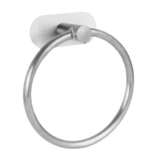 Luxury Towel Ring Wall-Mounted Storage Hook Sturdy Easy to Clean Simple Installation Hand Towel Holder Ring Bathroom Decor