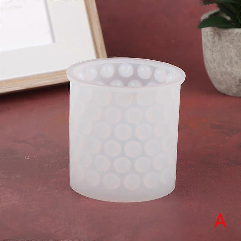 1pc Silicone Handmade Clay Tools Cylinder Candle Mold Art Wax Cake Resin Molds