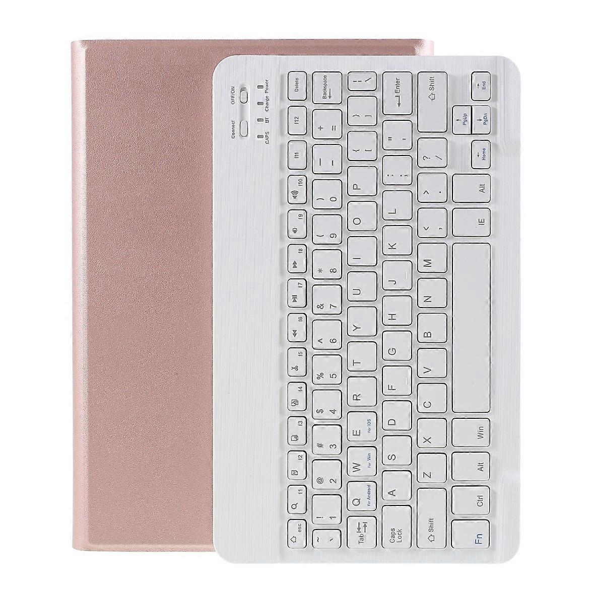 Wireless Bluetooth-compatible Keyboard Leather Stand Shell Compatible with Huawei MediaPad M5 lite 1