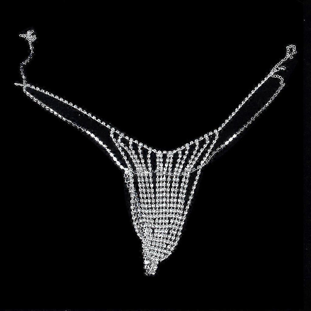 Personalisierte Bikini Unterwäsche Bauchkette G-String Tanga Körper Kette Schmuck Ins