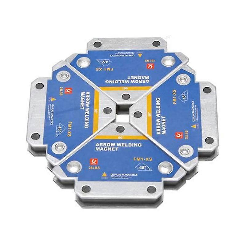 4Pcs 50KG Magnetic Welding Holders Angle Solder Magnet Weld Fixer