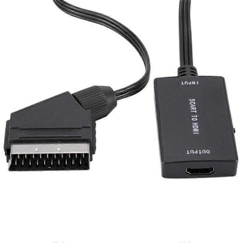 Scart to -Converter Supports 1080P HD Conversion Adapter