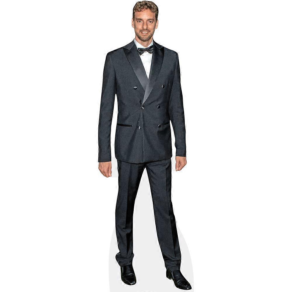 Pau Gasol (Bow Tie) Cardboard Cutout (lifesize OR mini size). Standee. Stand Up.