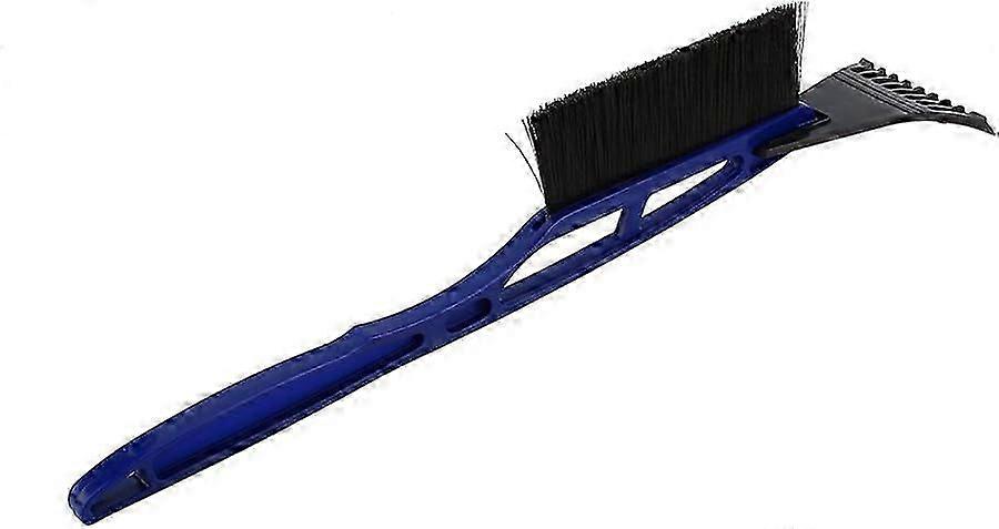 Car ice and snow scraper - heavy-duty defrost and snow shovel suitable for car windshield windows blue (color may vary)
