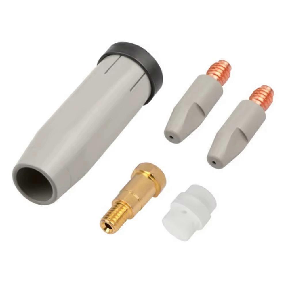 5pcs 24KD Coating Protection Nozzle 1.0mm MIG Torch Gas Nozzle Tip