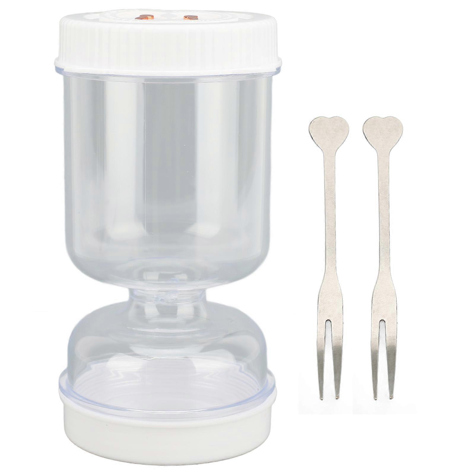 50 oz Pickle Jar Olive Hourglass Jar Leakproof Pickle Juice Separator Jar Flip-Top Pickle Jar for Dry and Wet Separation of Pickles and Jalapeños