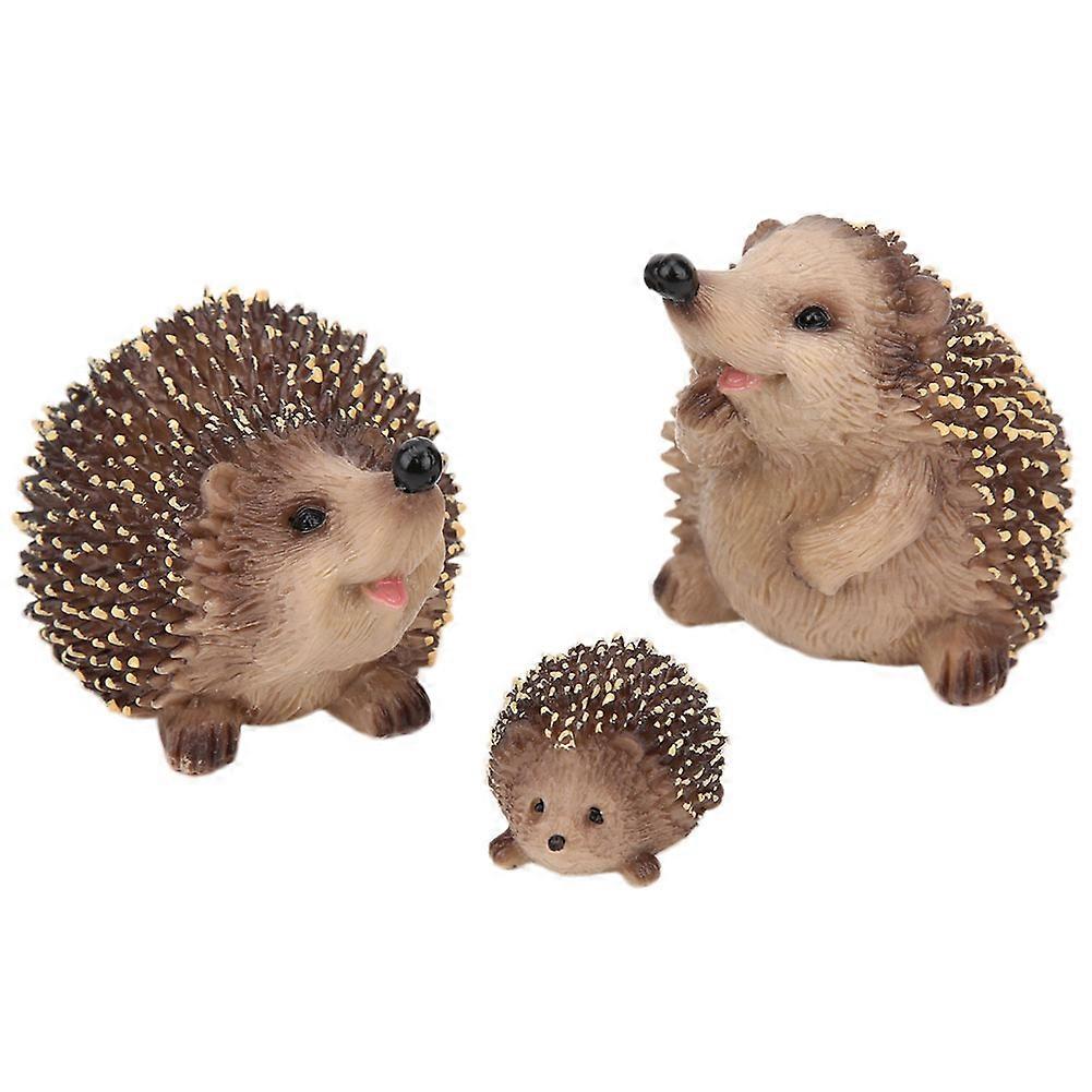 Simulation Hedgehog Model Ornaments Desktop Decoration Kid Educational Toy