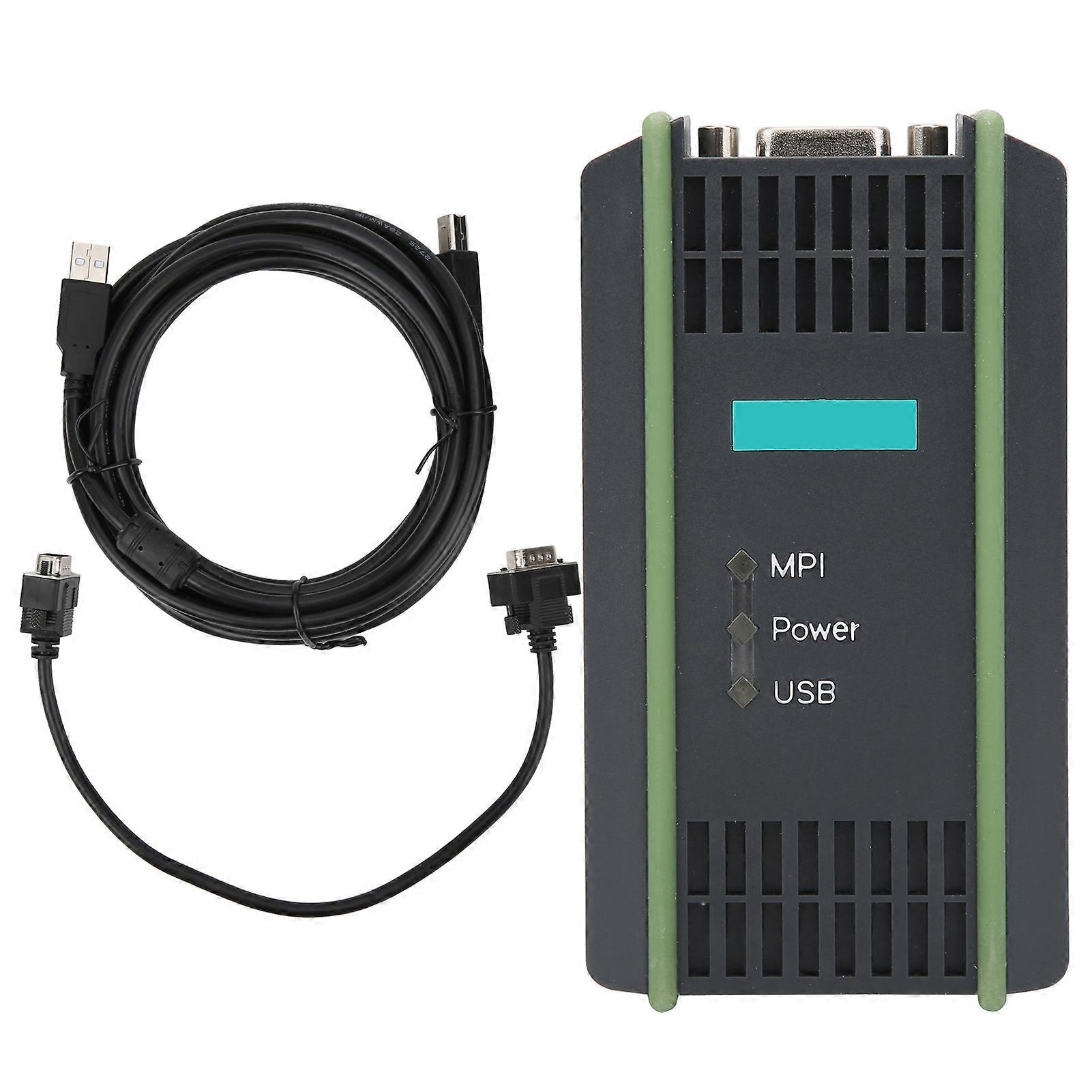 كابل البرمجة ، 6GK1571 × 0BA00 * 0AA0 موصلات مطلية بالنيكل منخفضة المقاومة محول الكمبيوتر سلك ناعم مضاد للتدخل ل S7 × 300