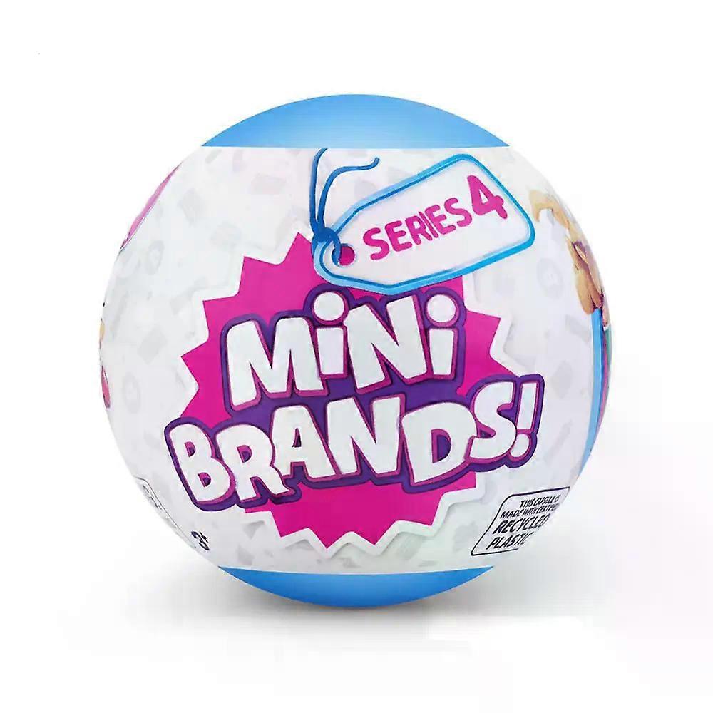 サプライズボールミニブランドおもちゃゴールドミステリーカプセルリアルミニチュアブランドコレクターズおもちゃPVCサプライズエッグギフトごっこ遊び