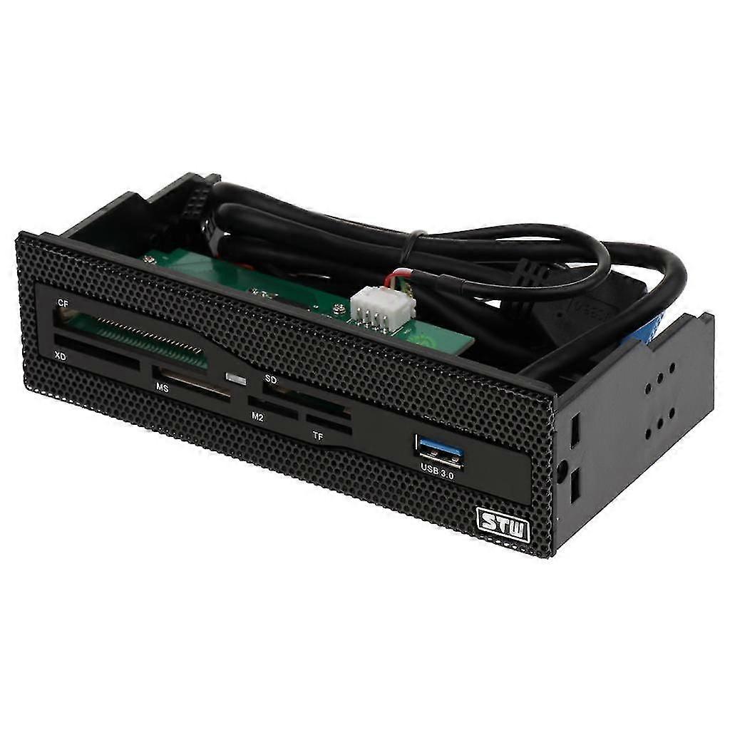 5.25'' USB3.0 Internal Memory Card Reader Multi-card Front Panel for Desktop