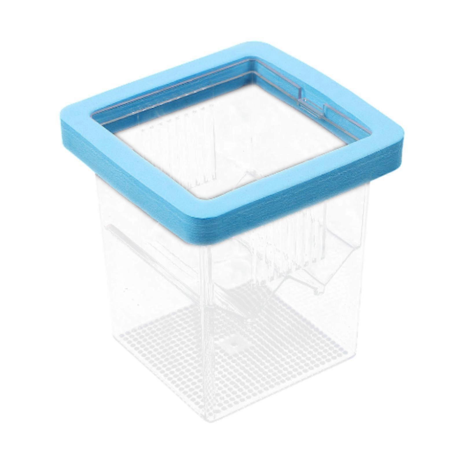 Floating Isolation Divider Fish Breeder Box Fish Tank Hatching Incubator