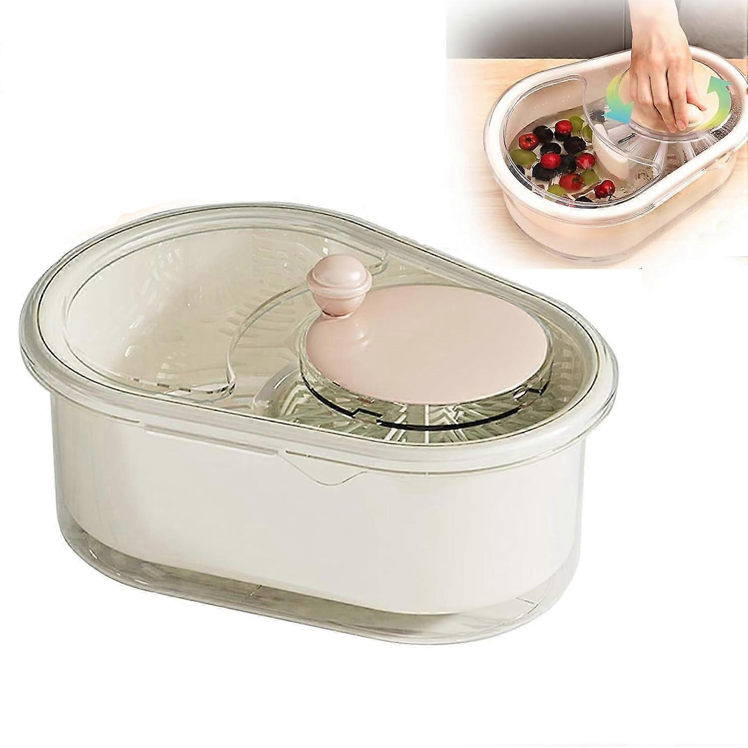 Upgrade Fruit Washer Spinner Bowl for Kitchen Use