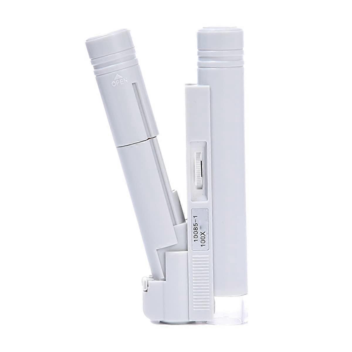 Kids Microscope Kit Educational Tool Science 100X Magnification