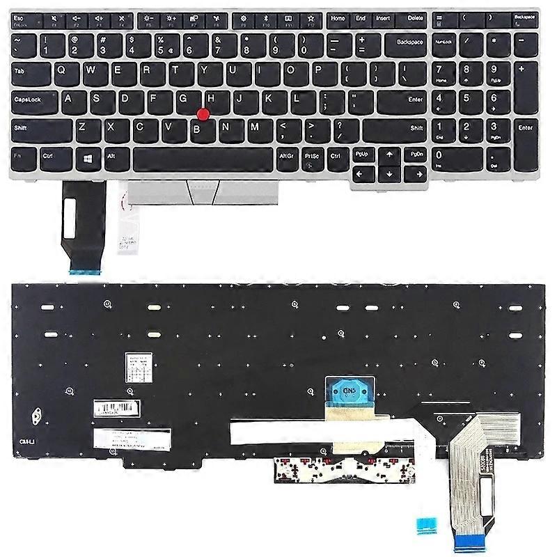US Version Keyboard for Lenovo Thinkpad E580 E585 E590 E595