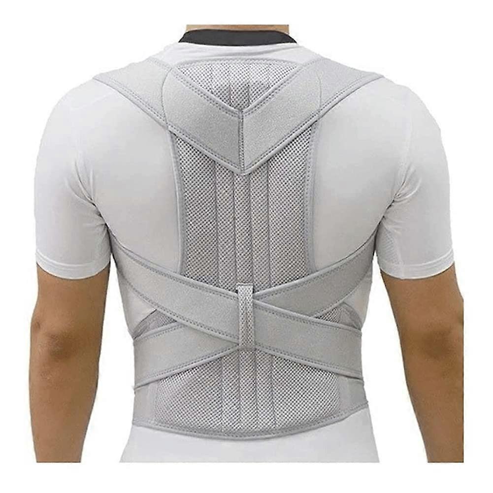 Adjustable posture corrector for men and women Brace posture correction lumbar shoulder support