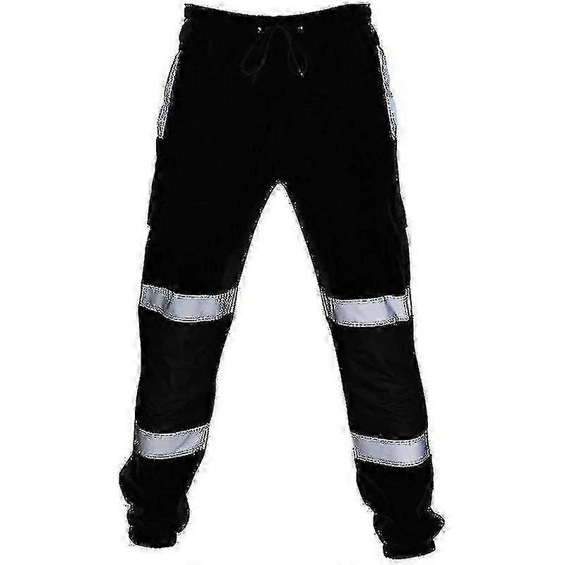 Erwachsene Hi Vis Safety Work Jogginghose mit elastischer Taille
