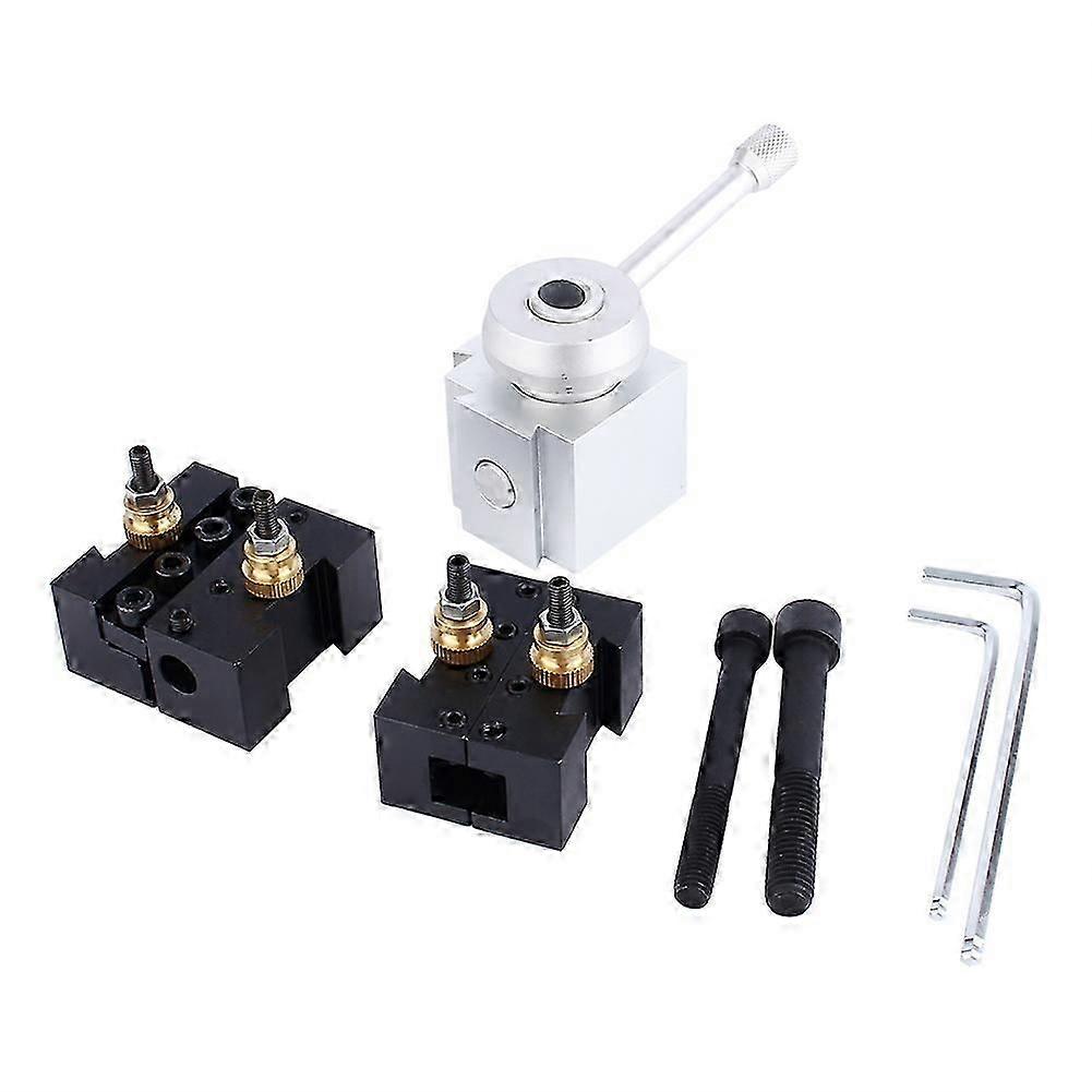 Fast Change Tool Post Blade Holder Kit Sets for 7x10/12/14 Universal Lathes EB