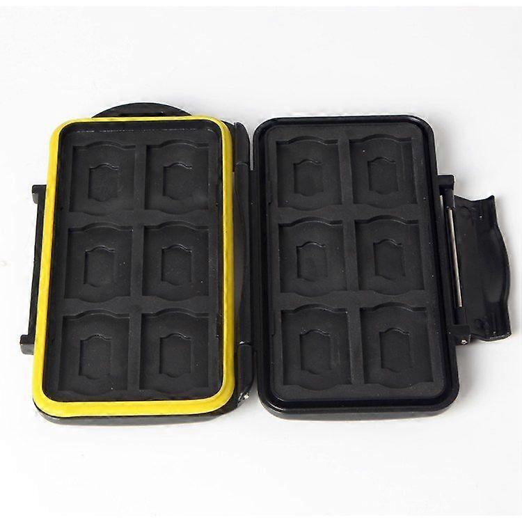 MC-CF/SD/MSD8 Rugged Water-resistant Memory Card Case,3Pcs