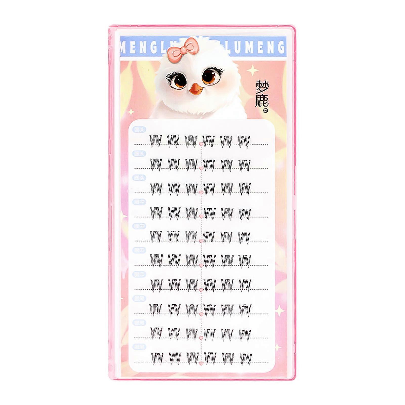 5-7mm Bottom Eyelashes Clusters Daily Waterproof Eyelashes Clusters