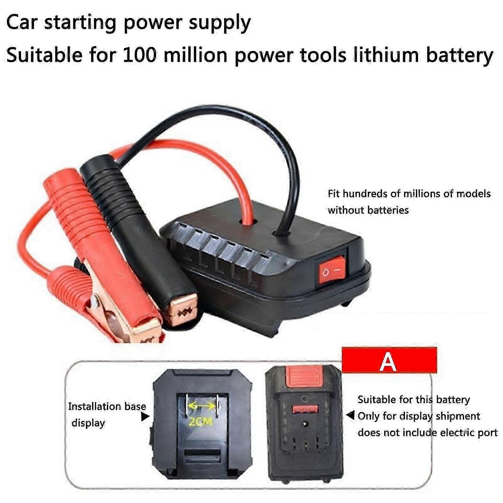 Car Jump Starter - Multifunctional, Lithium, Booster, USB, Power Converter Edition
