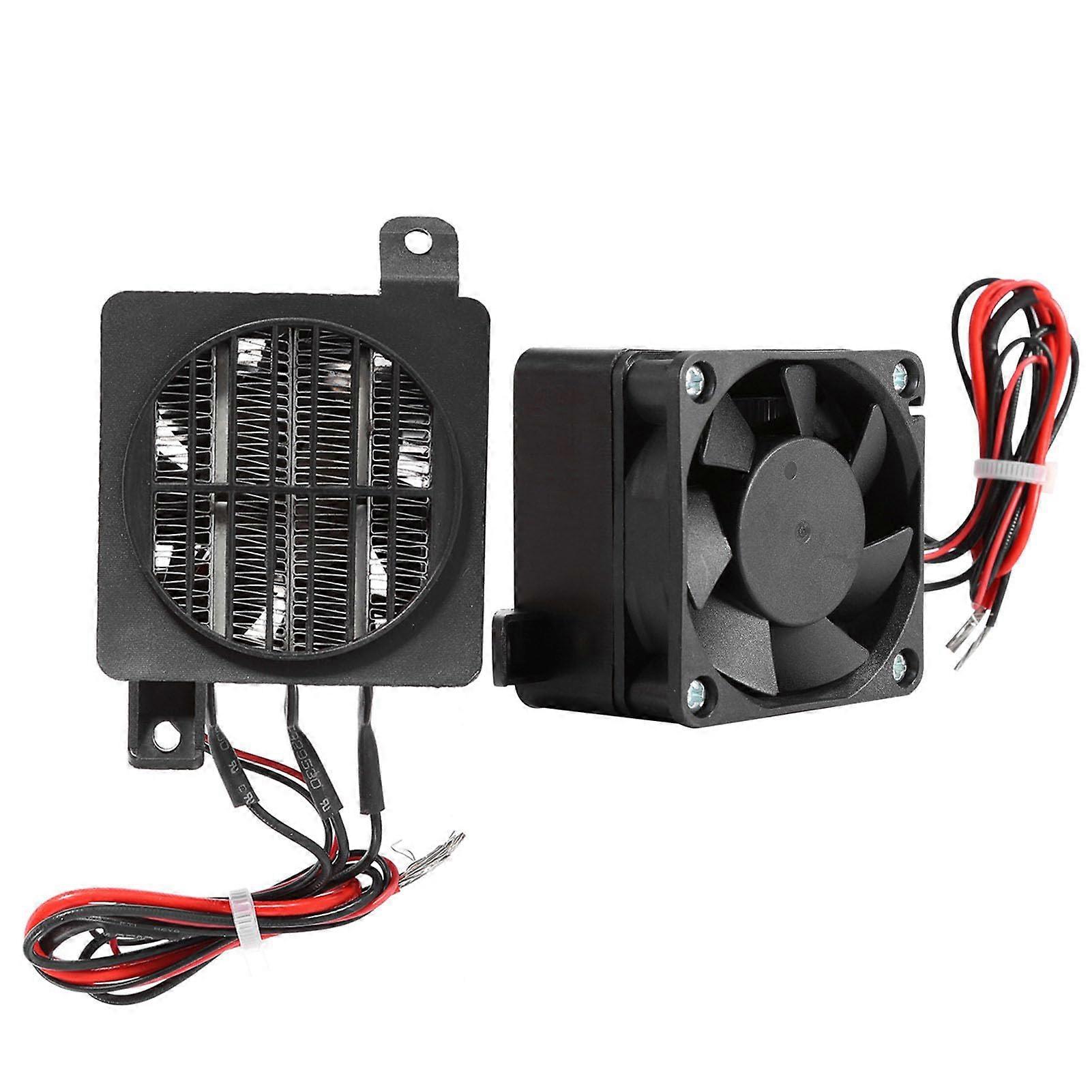 PTC Heater 24V 300W Fan for Small Space Heating and Incubator Use - Constant Temperature Car Heater