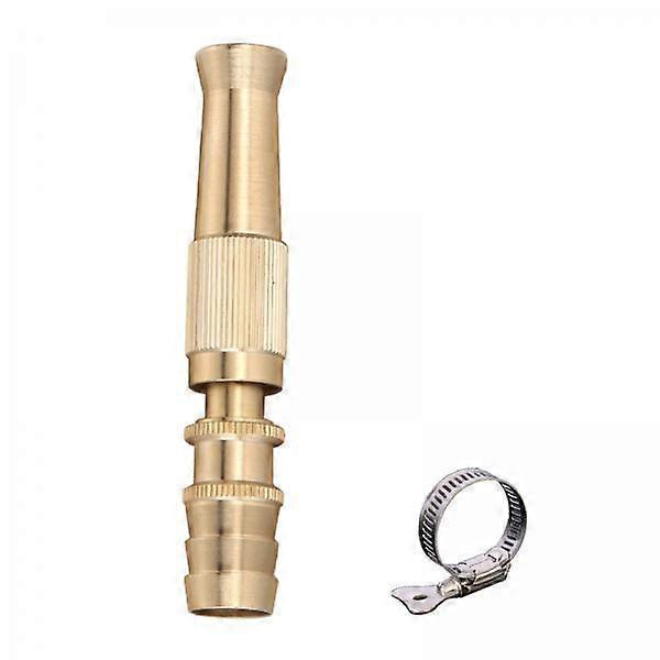 4x Brass Hose Nozzle, Fittings, Direct , Stable