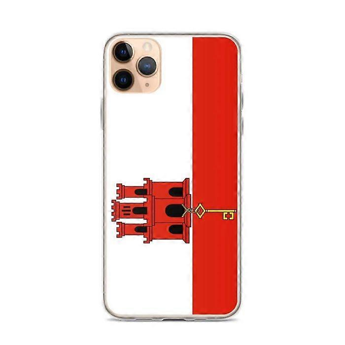 iPhone Case - Gibraltar - iPhone 11 Pro Max - Flexible - Multicolored - Flag Design