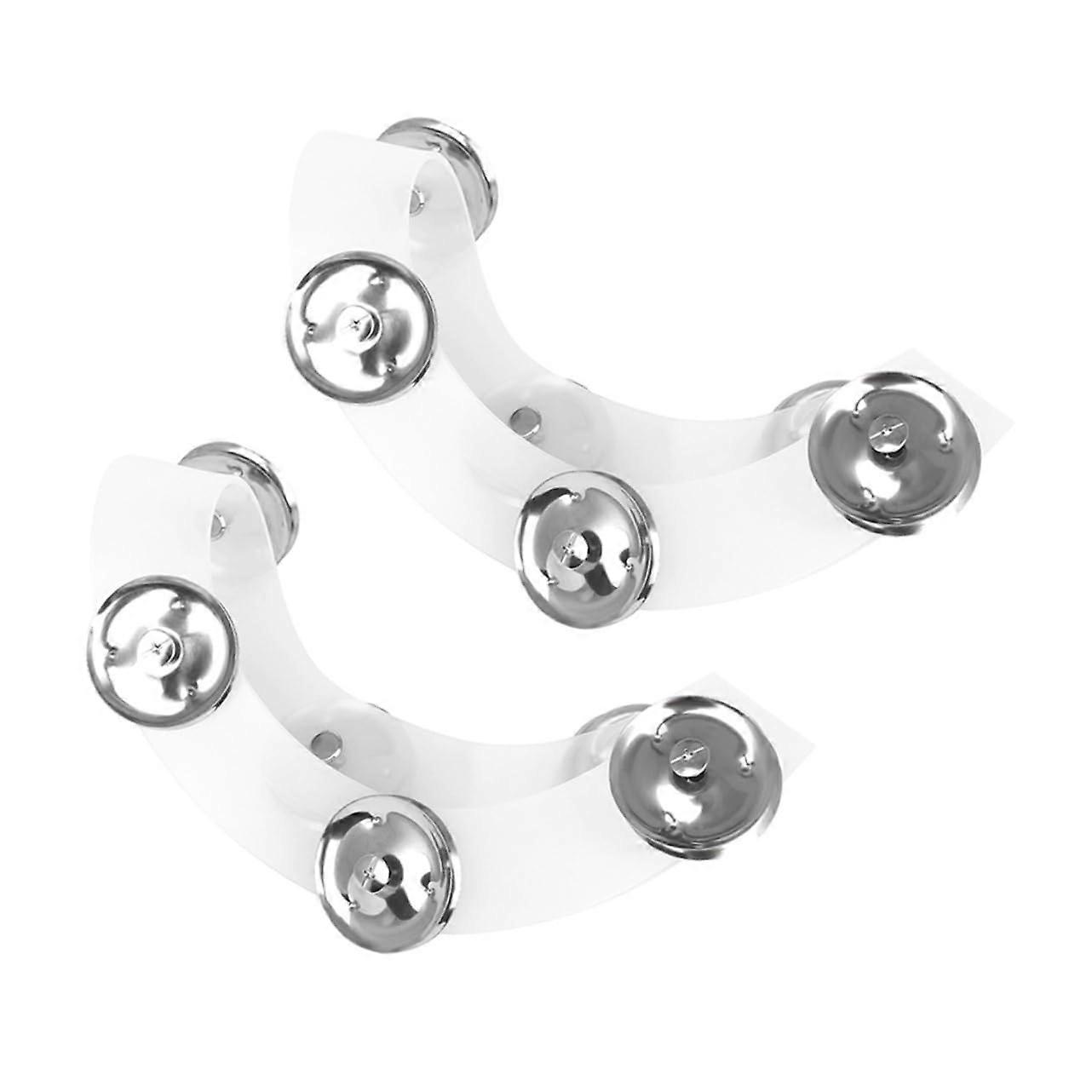 Drum Set Cymbal Tambourine Hihat Ring Bell Cymbal Ring Tambourine for Jazz Drums