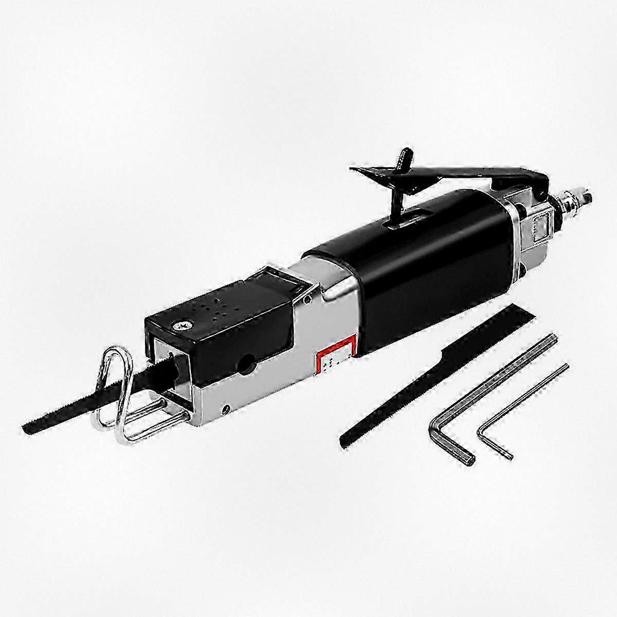 Powerful Pneumatic Reciprocating Saw for Sheet Metal Cutting, Ideal Repairing Tool with European Interface for Various Applications